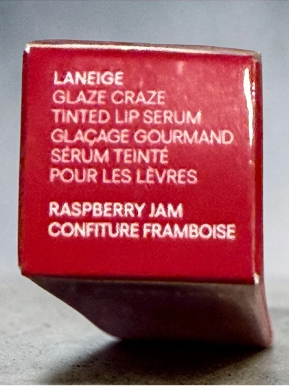 LANEIGE Glaze Craze Tinted Lip Serum — Raspberry Jam Red
